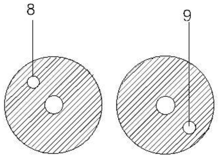 Two-stage phase change recovery and storage device for metallurgical flue gas waste heat