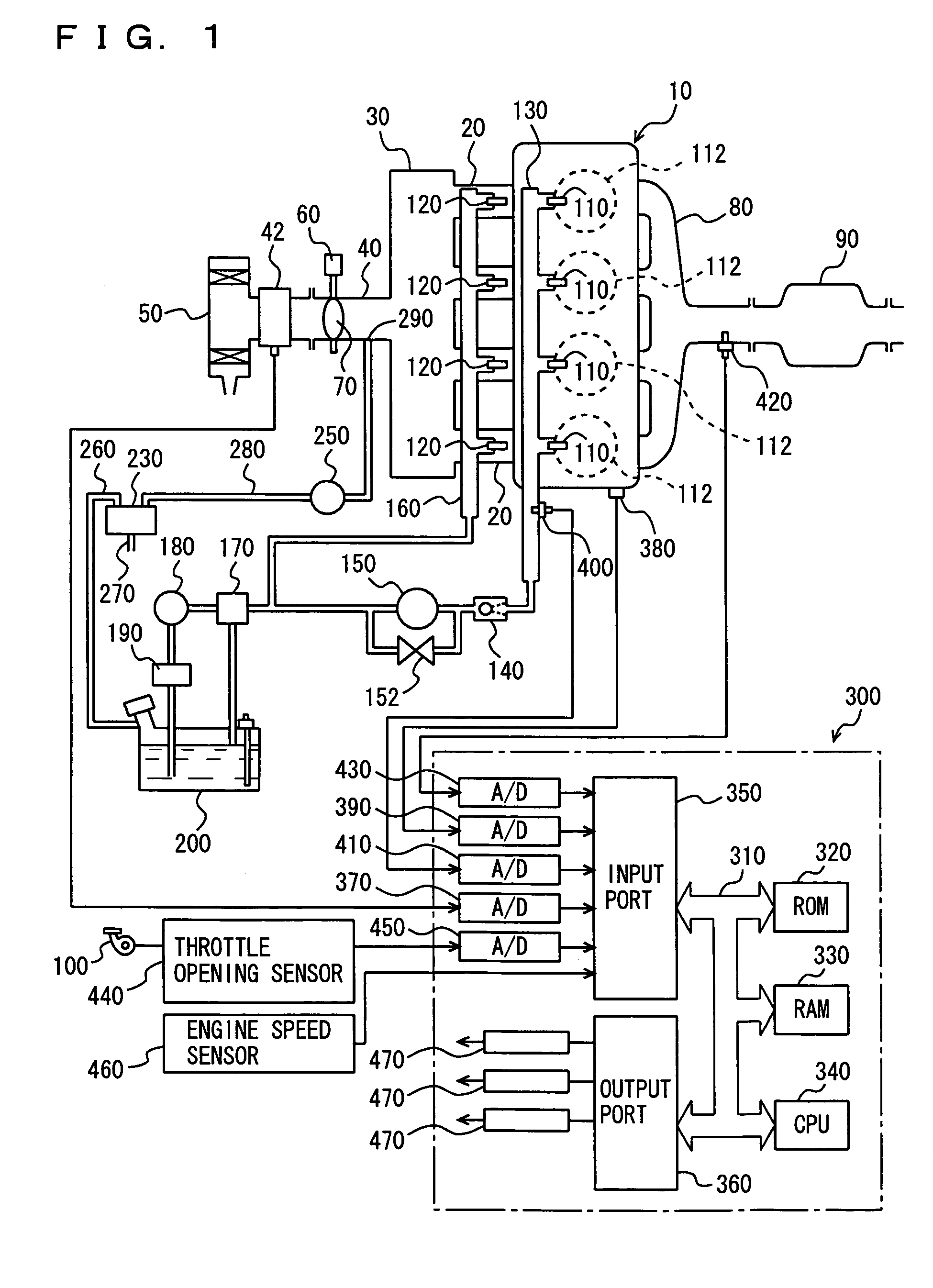 Control device of internal combustion engine