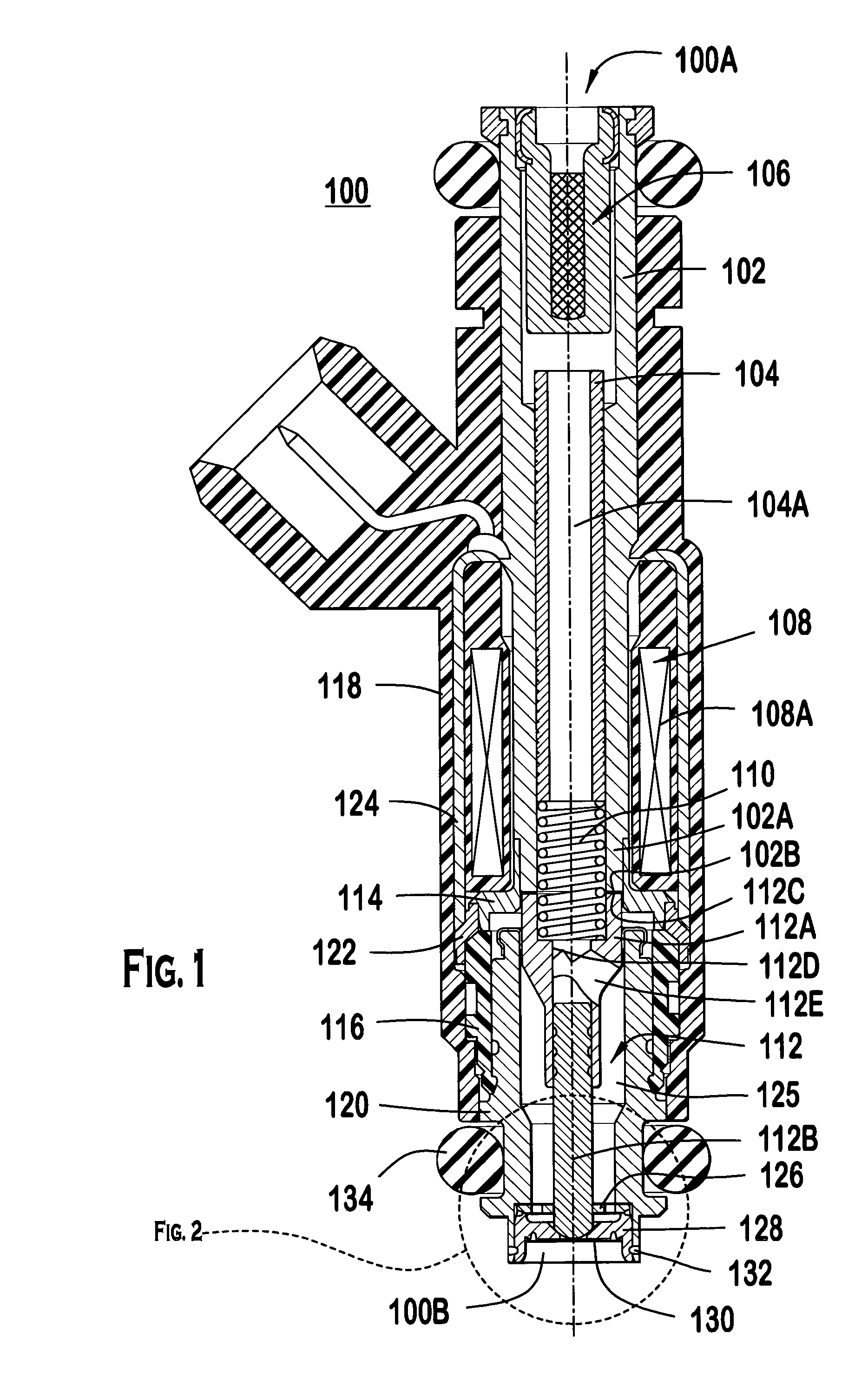 Fuel injector with a deep pocket seat and method of maintaining spatial orientation