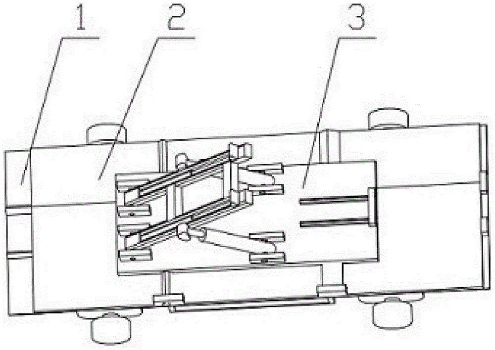 Experimental platform for measuring repose angle of hopper