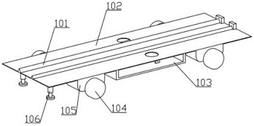 Experimental platform for measuring repose angle of hopper