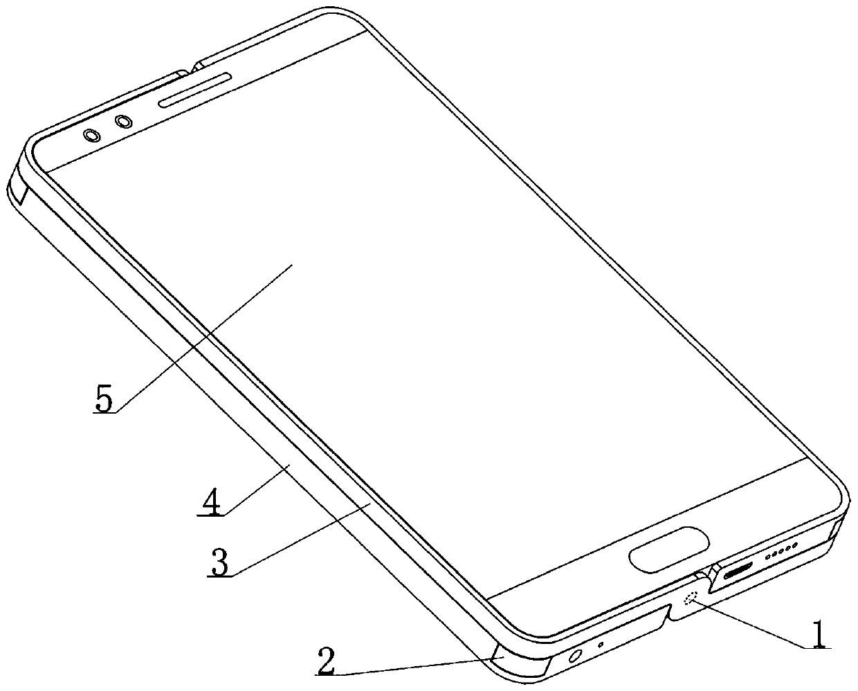 Anti-falling smart phone