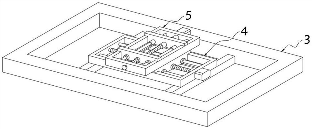 Radiotherapy department positioning bed for assistant positioning based on multi-point positioning structure