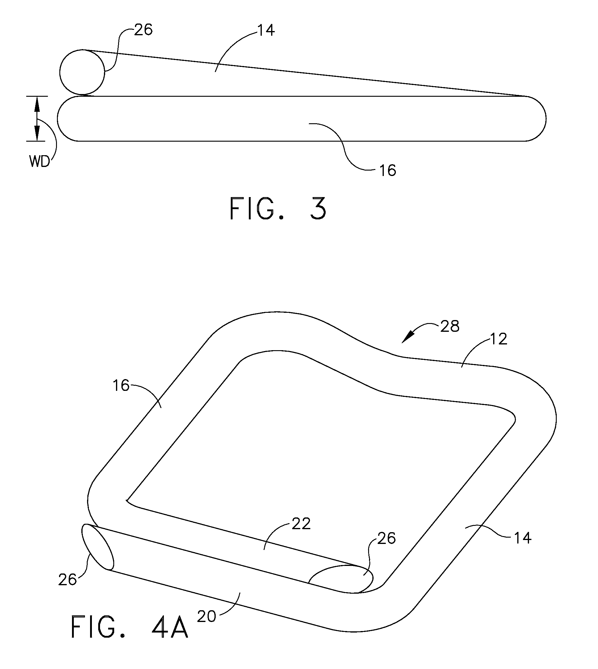 Surgical stapler for applying a large staple through small delivery port and a method of using the stapler to secure a tissue fold