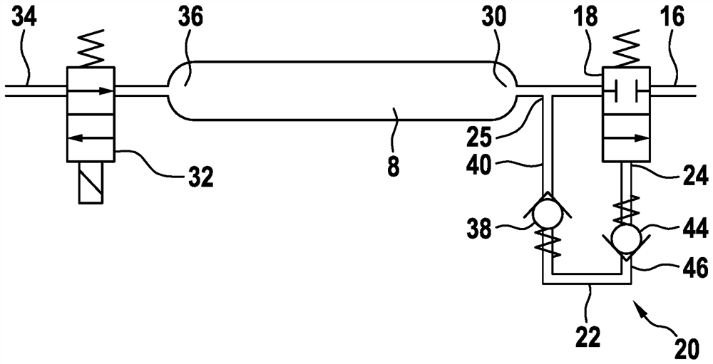 Device for the temperature pressure relief of a fuel tank