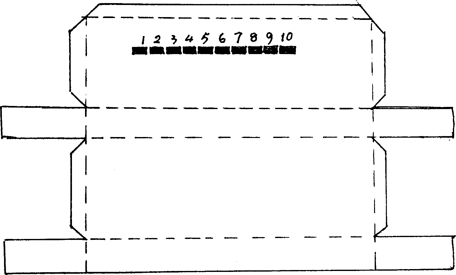 Method for recognizing true or false of products using bar code