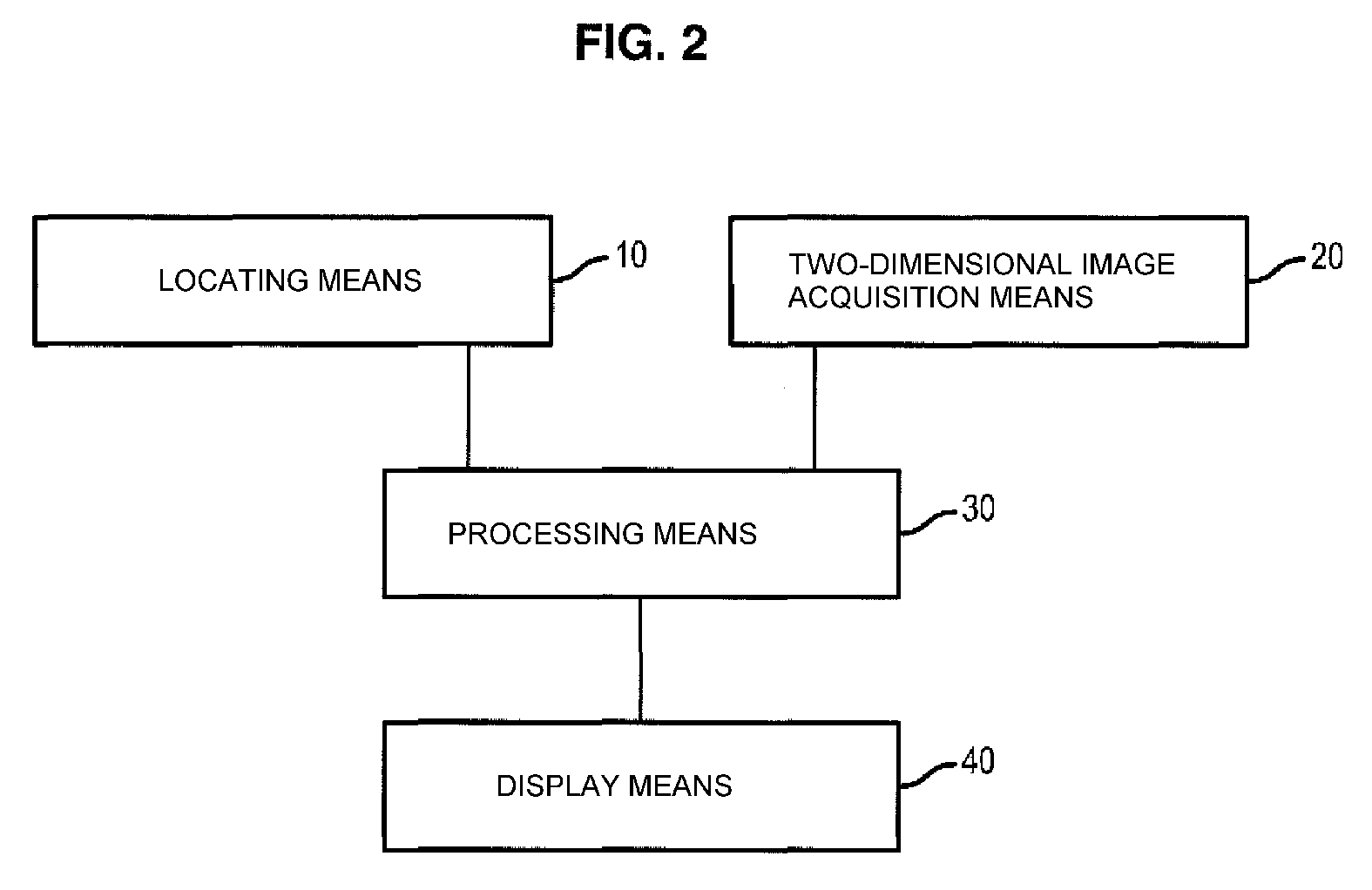 Image processing method for estimating a brain shift