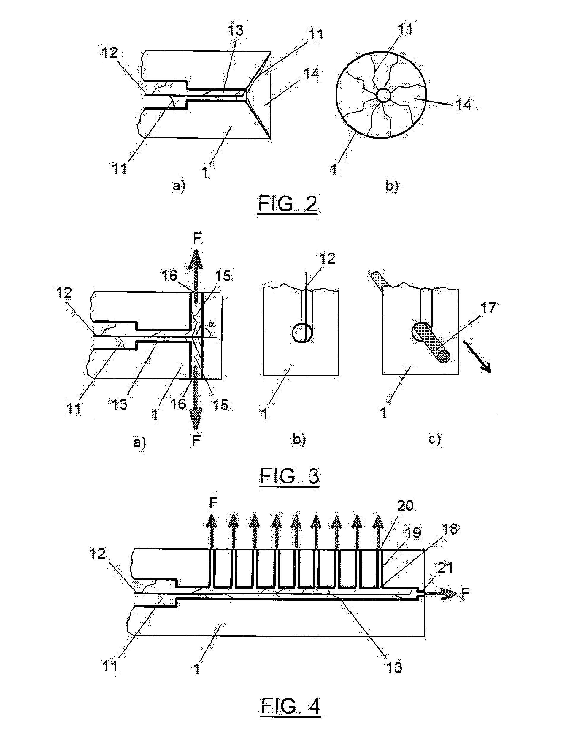 Device and method for generating a plasma flow