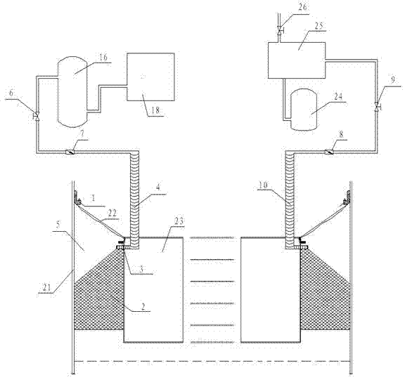 Fireproof anti-explosion system of floating-roof oil tank