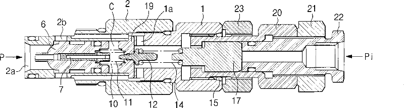 Relief valve for heavy equipment