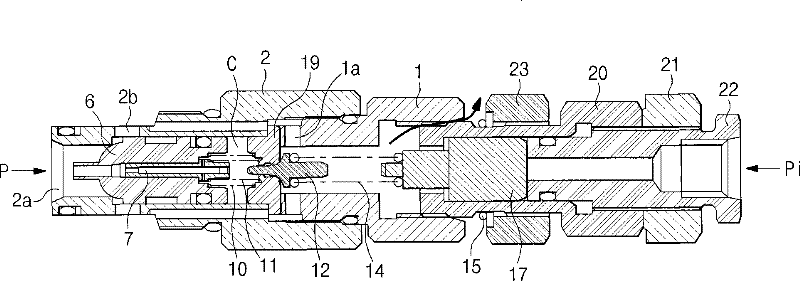 Relief valve for heavy equipment