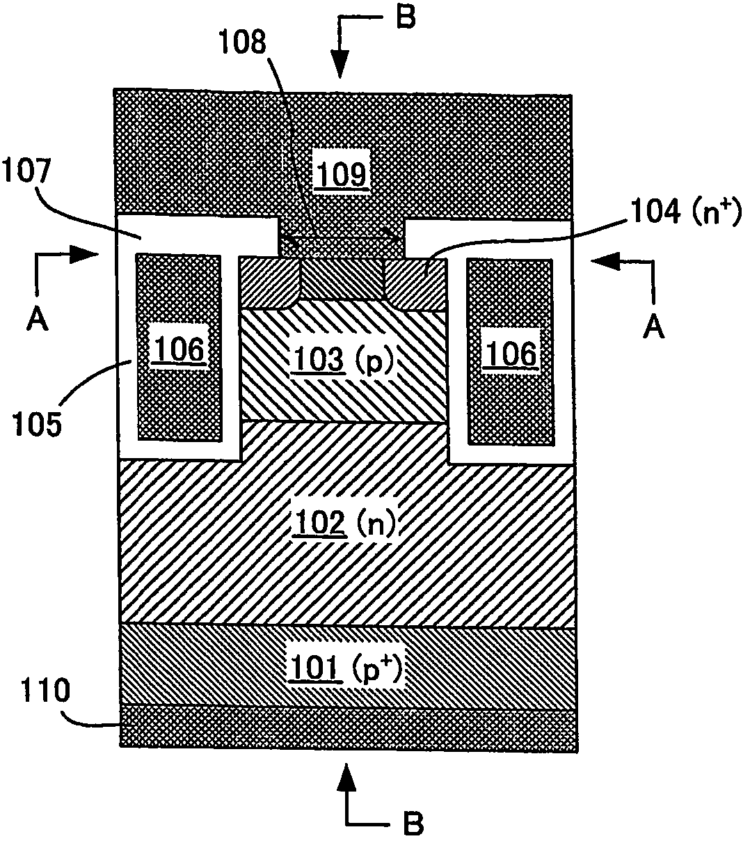 Semiconductor device having a high withstand voltage