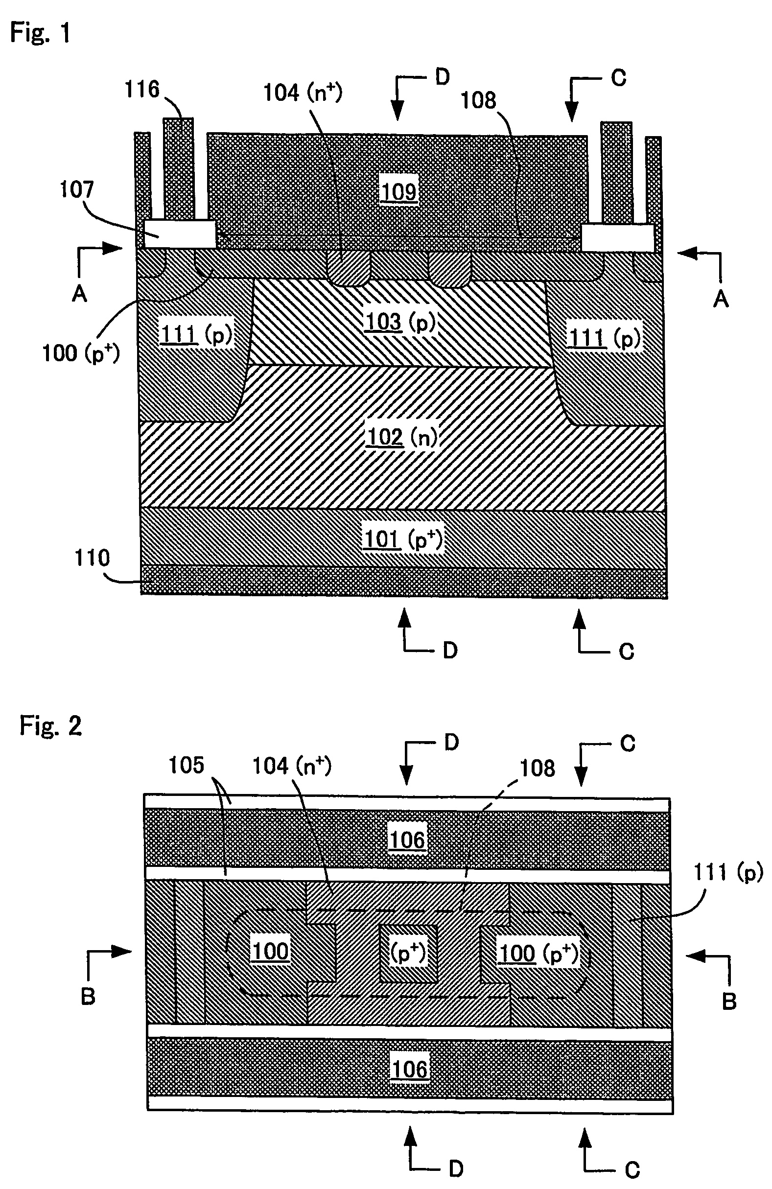 Semiconductor device having a high withstand voltage