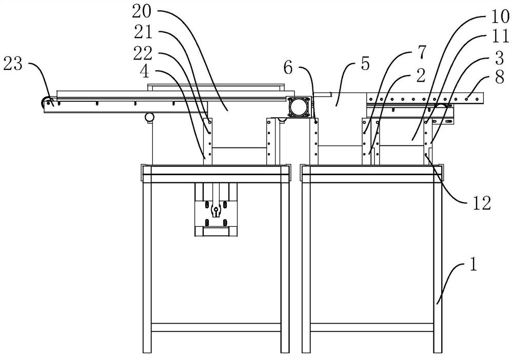 Grinding transfer device