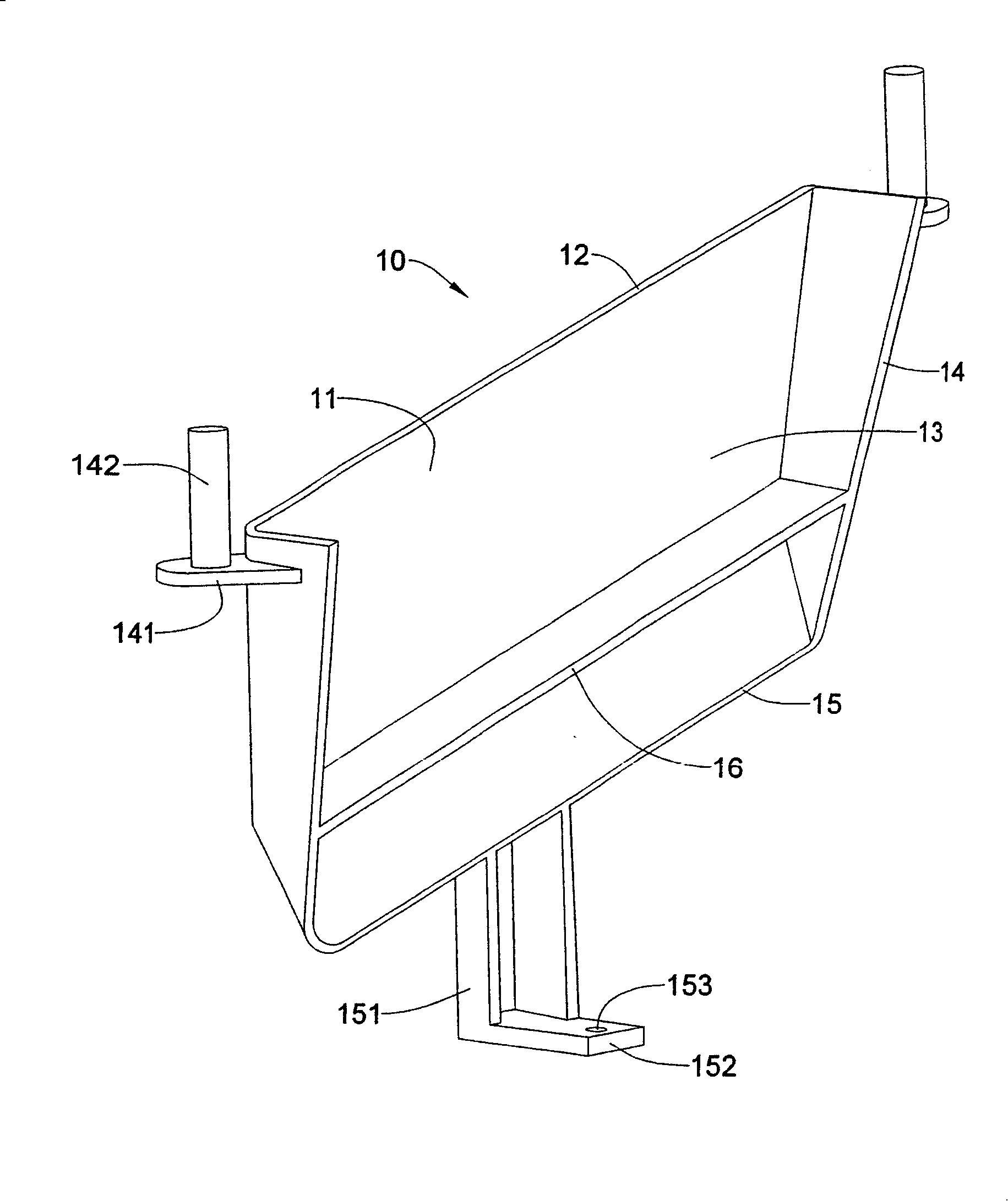 Motorcycle air cleaner air-collecting device