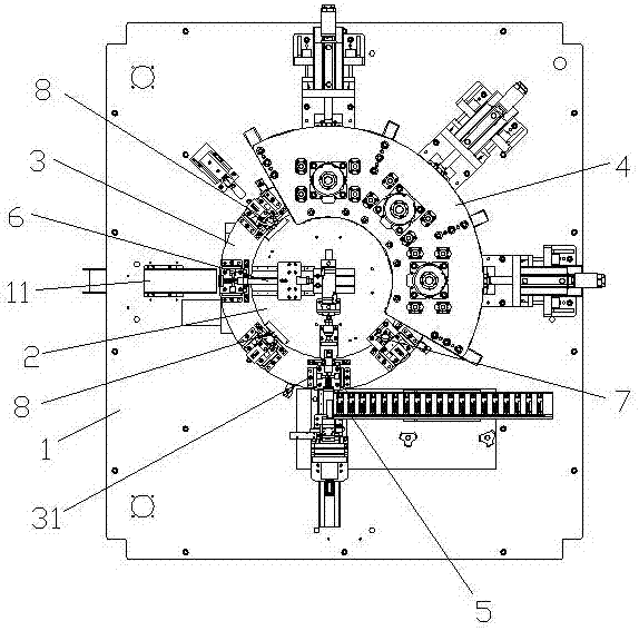 A device for automatic deburring and grinding