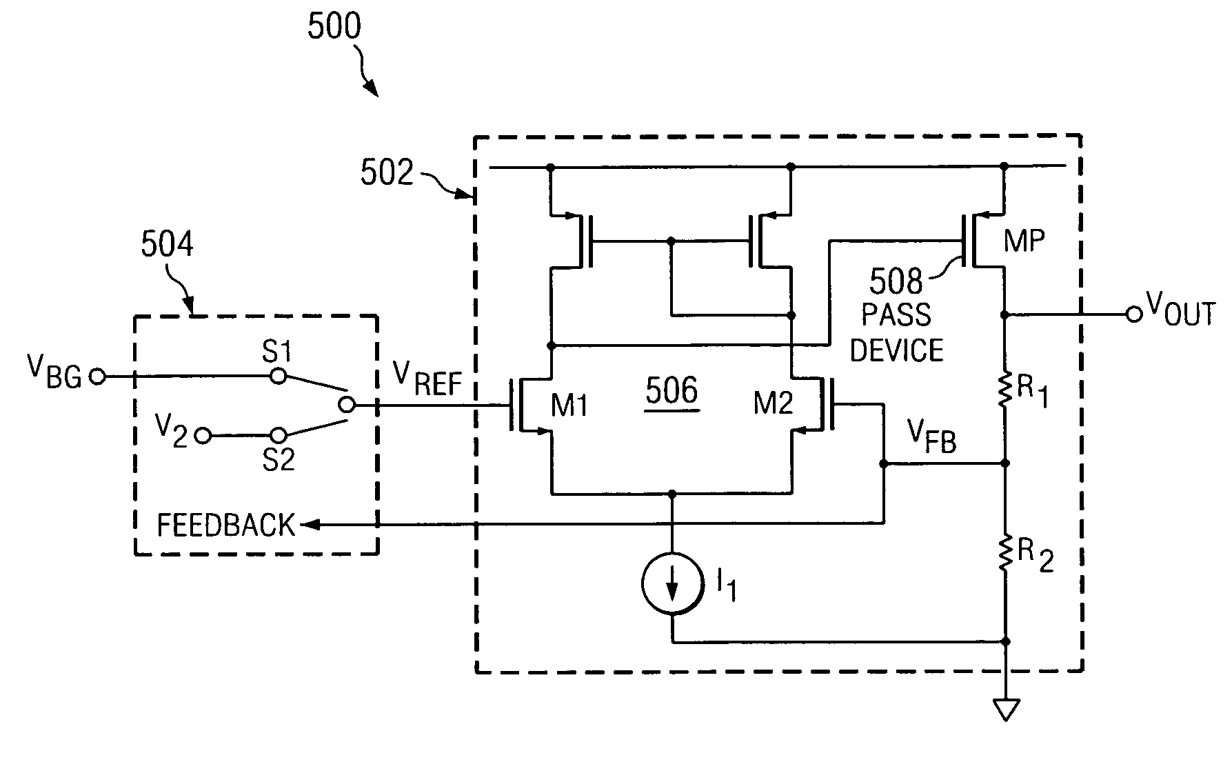 Soft-start circuit and method for power-up of an amplifier circuit