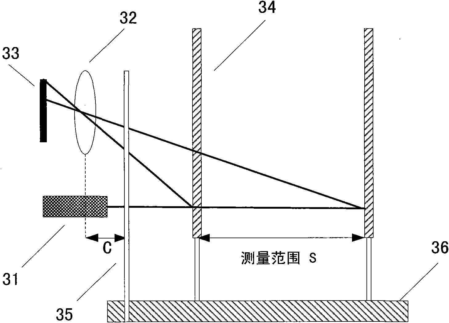 Device and method for measuring poses of embedded type spraying gun in real time