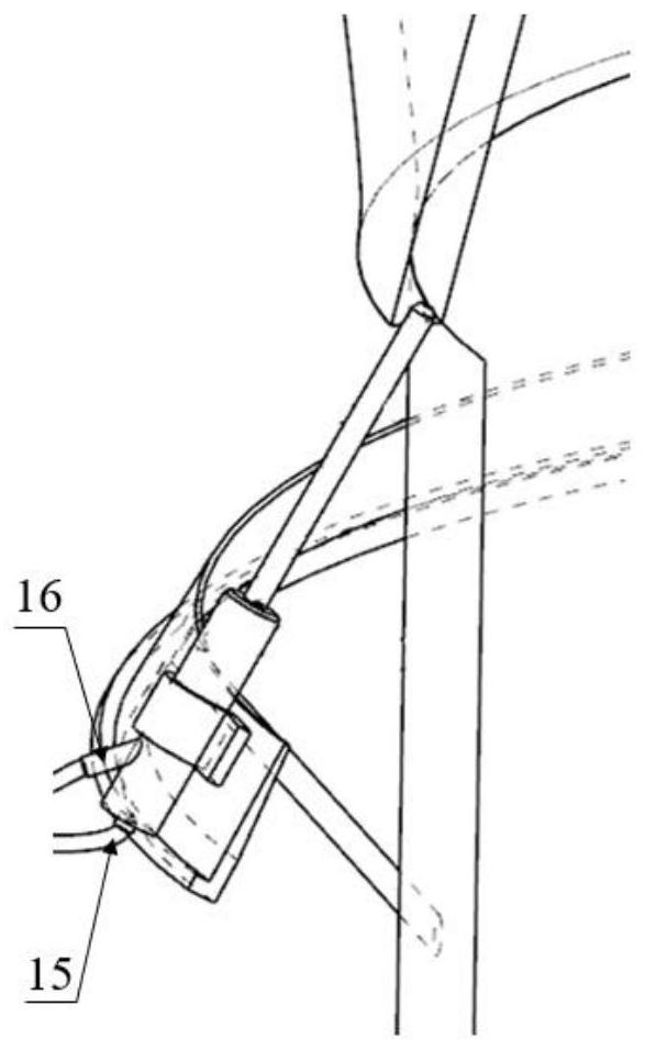 Lobe ejection system with high infrared stealth characteristic
