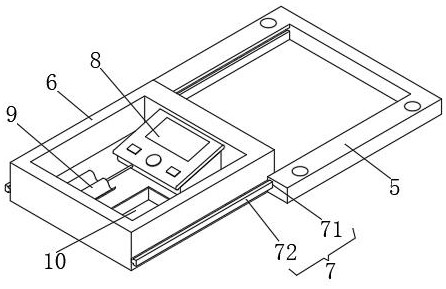 Medical nursing frame for life health detection