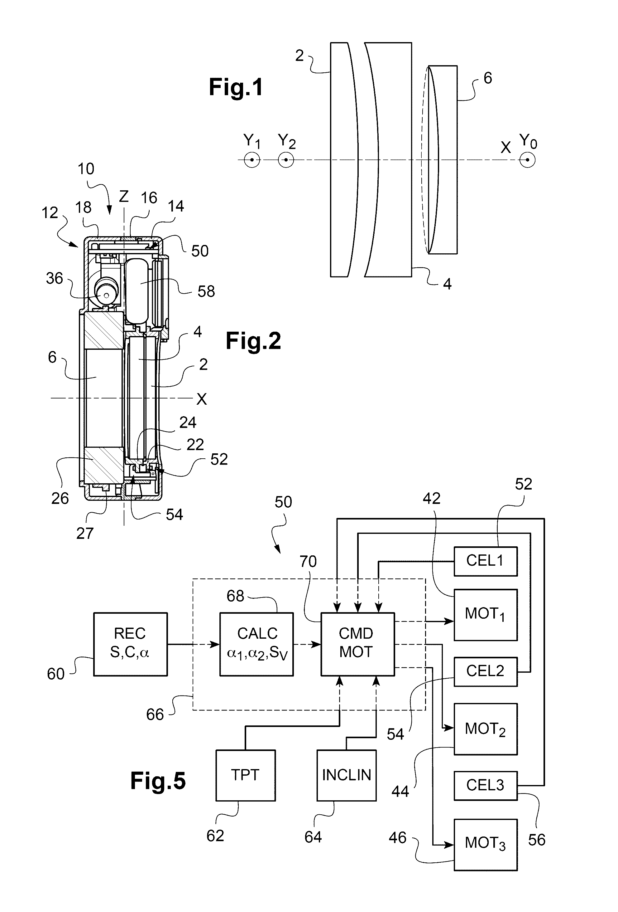 Visual compensation system and optometric binocular device
