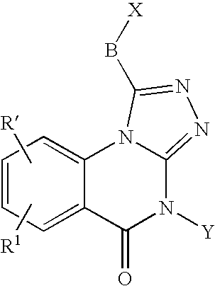 1-alkyl or 1-cycloalkyltriazolo[4,3-a]quinazolin-5-ones as phosphodiesterase inhibitors