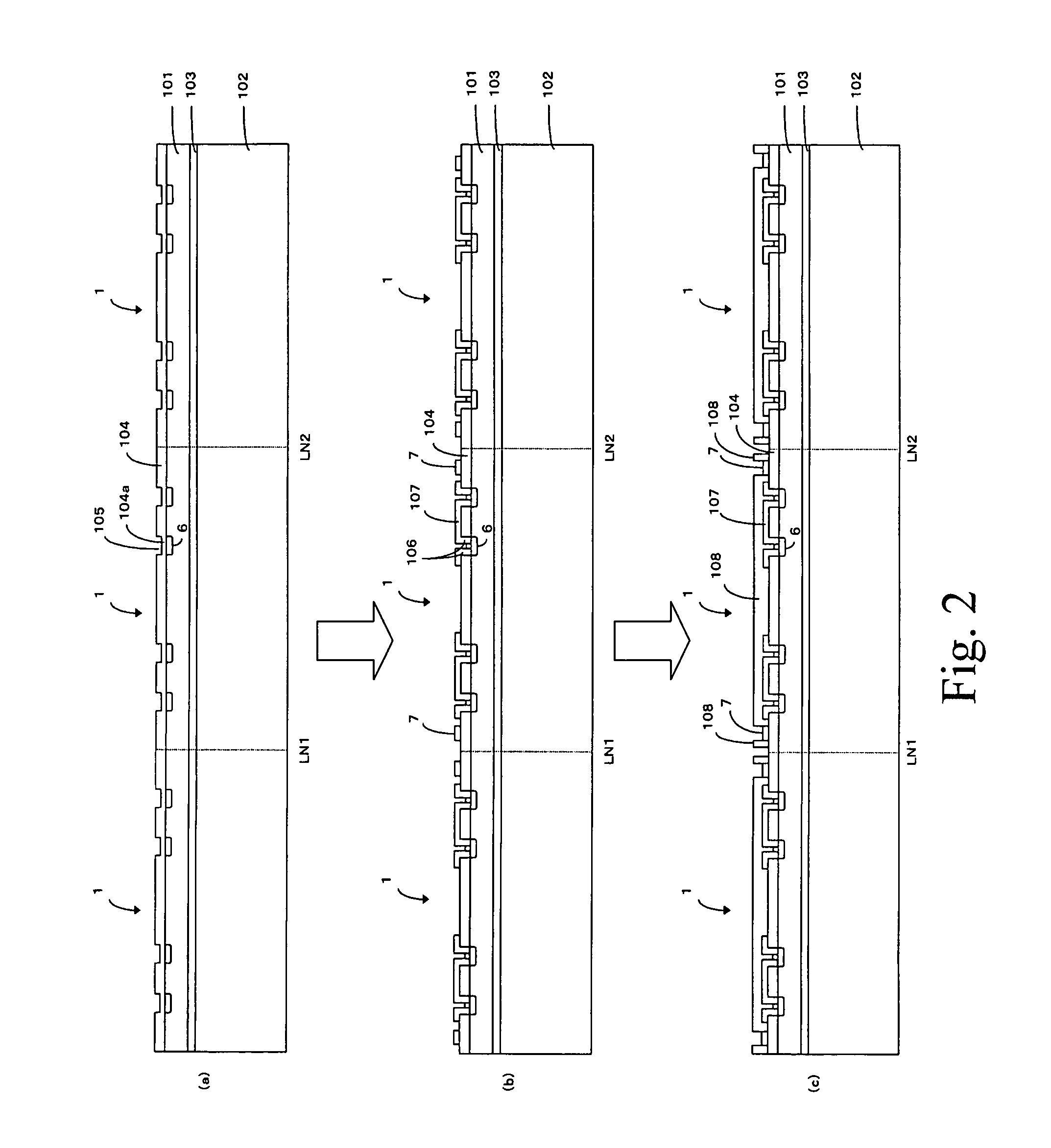 Method for forming individual semi-conductor devices