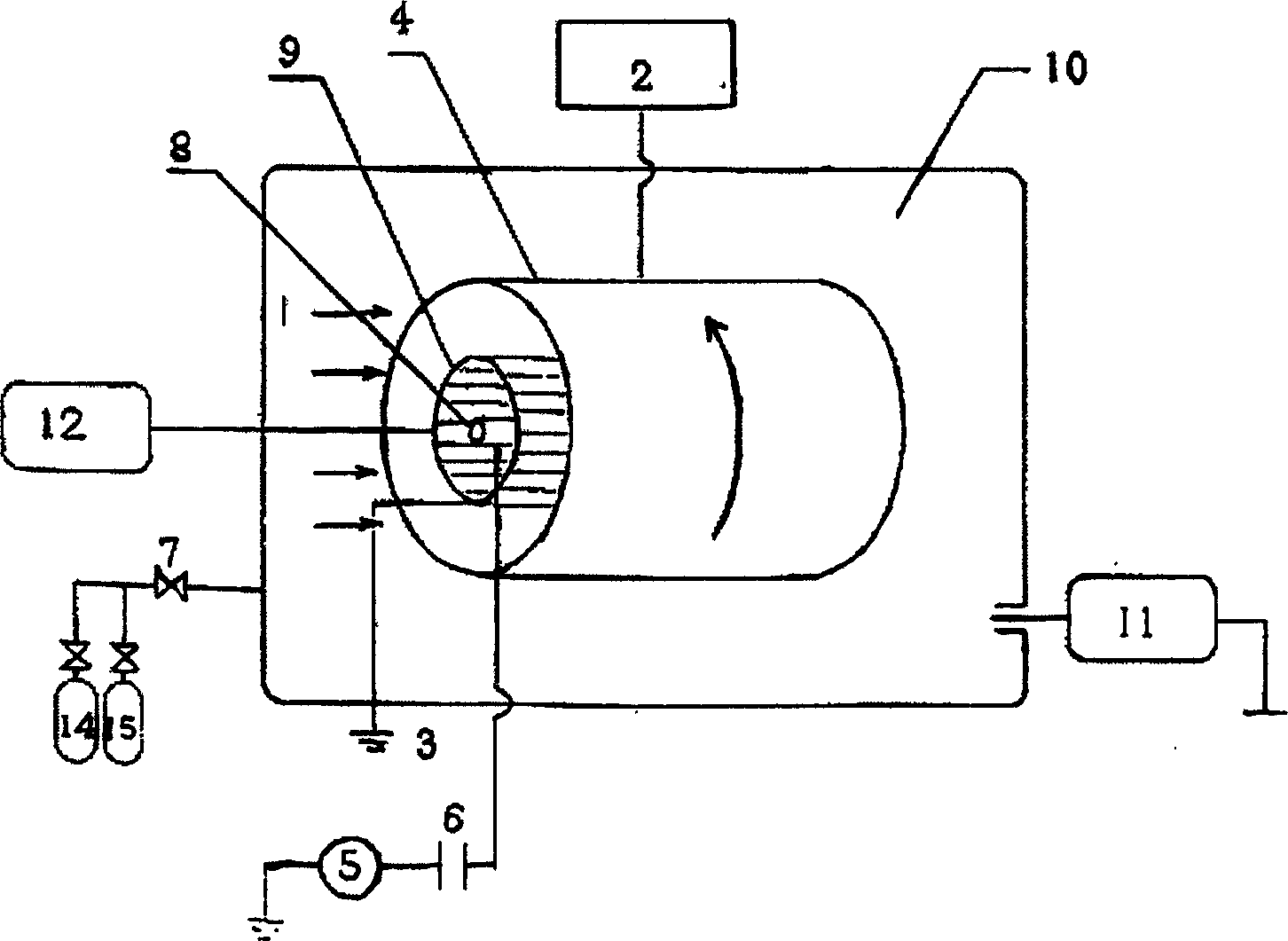 Apparatus for inner surface modification by plasma source ion implantation
