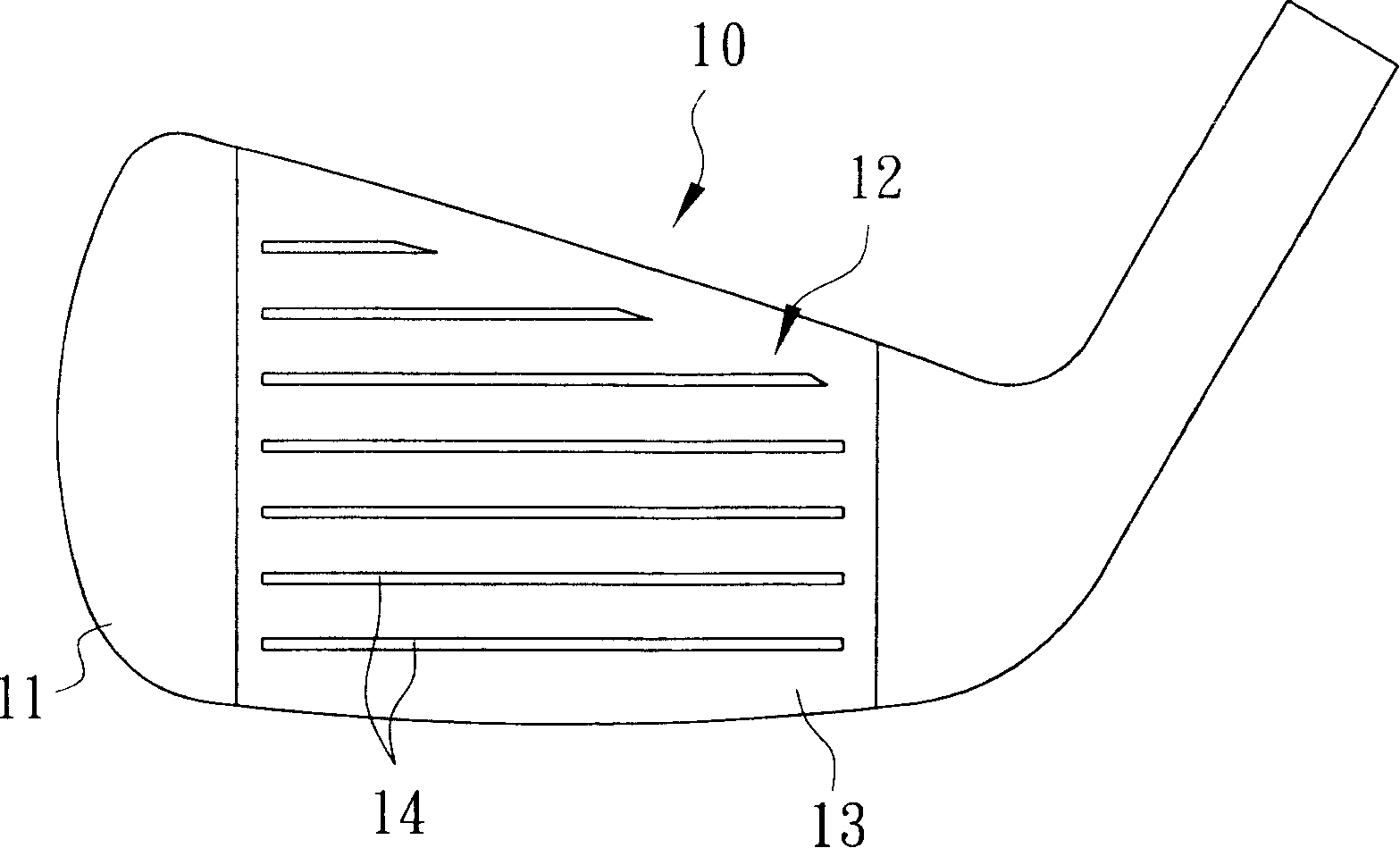 Method for making head of golf club showing various luster at the same time
