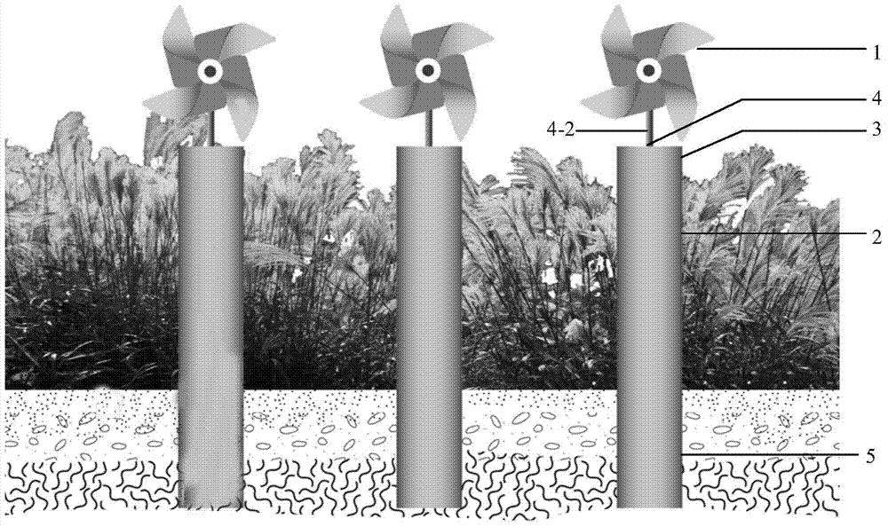 Reaeration device and reaeration method for constructed wetland