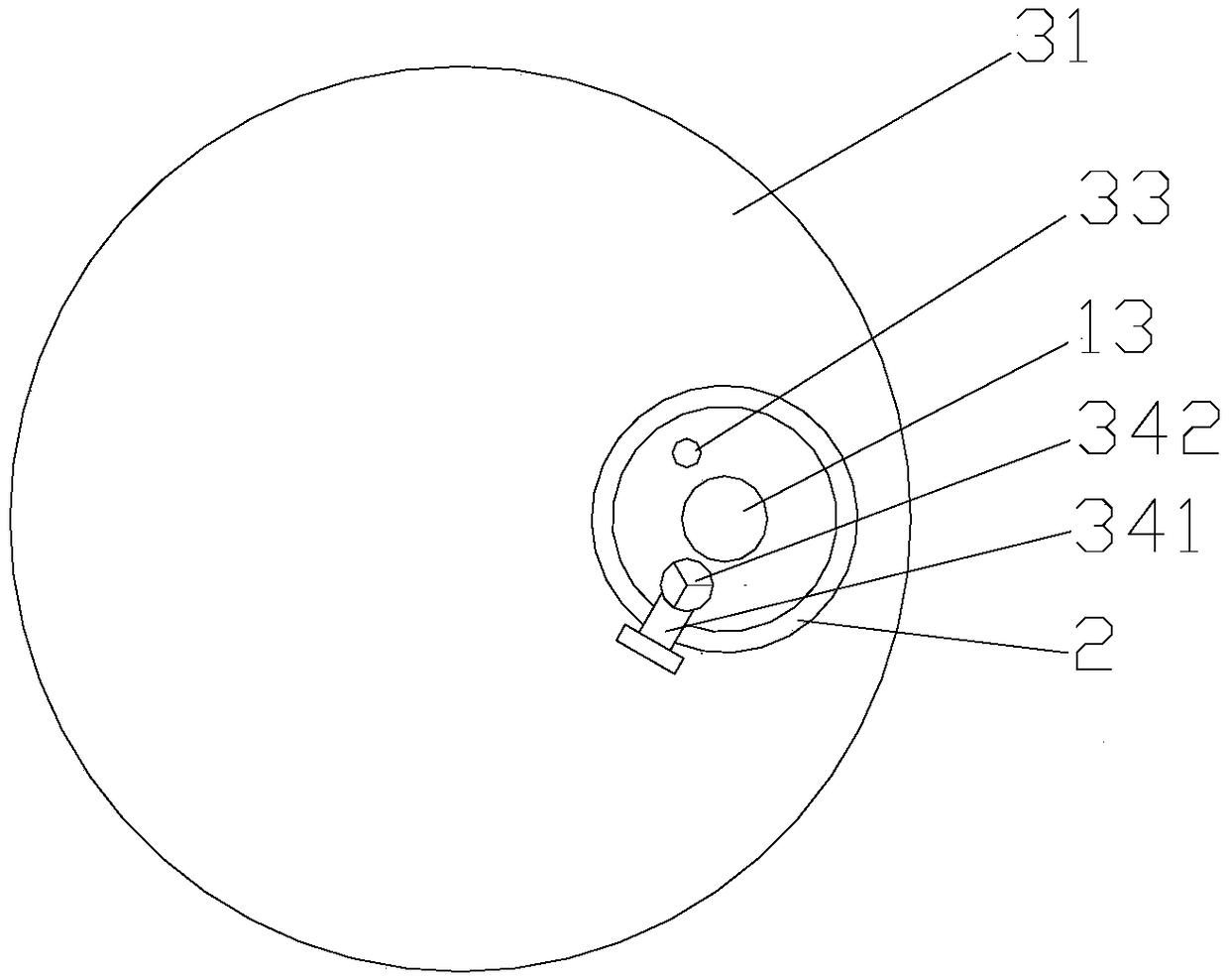 Visual eccentric prostate dilation catheter