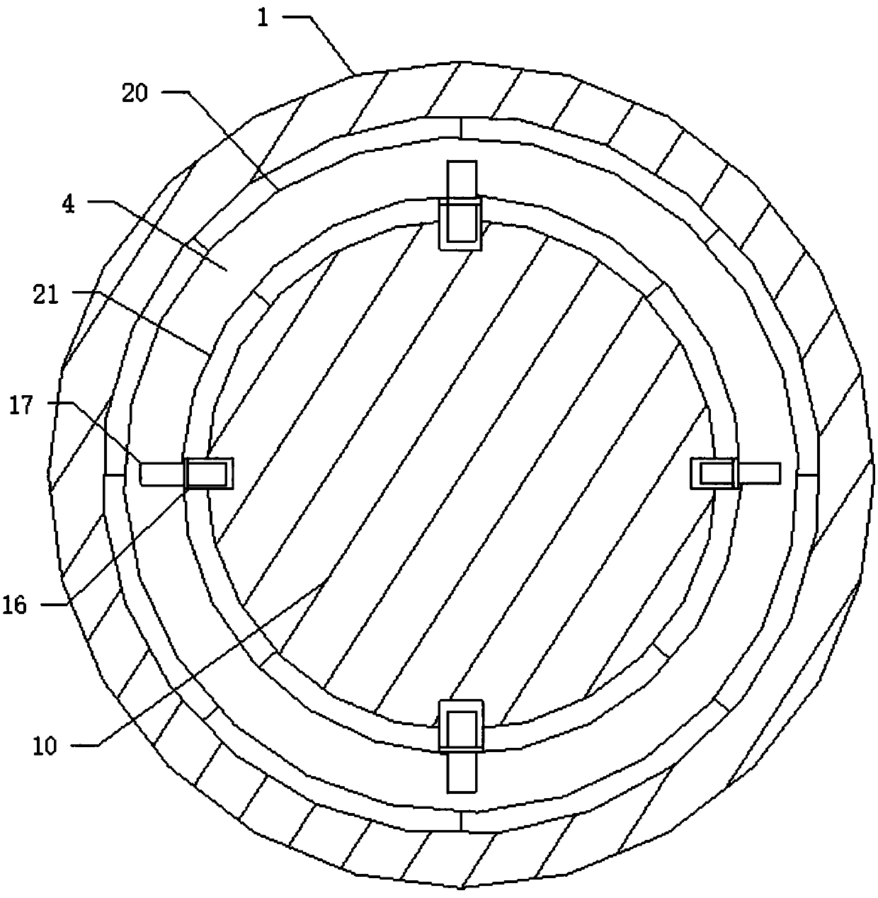 Intelligent pipeline express delivery system based on internet of things