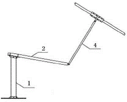 Flexural type inhaul cable particle damper