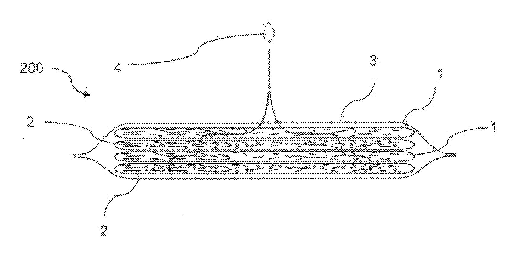 Wound care article, comprising a portion of modified natural fibers or synthetic fibers