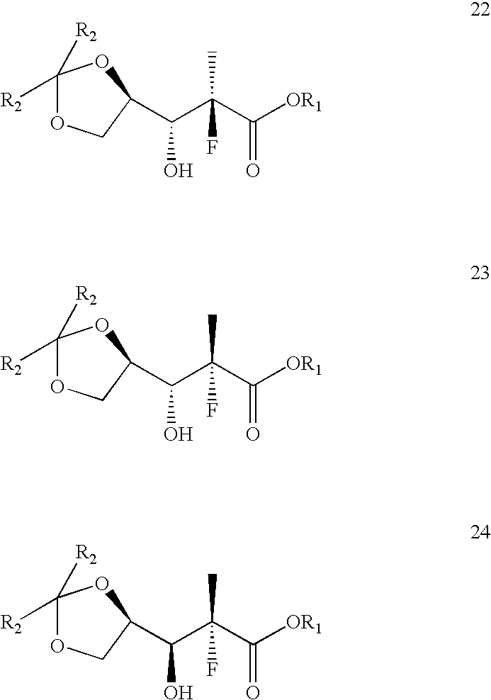 Novel process for the preparation of 3,5-di-o-acyl-2-fluoro-2-c-methyl-d-ribono-gamma-lactone