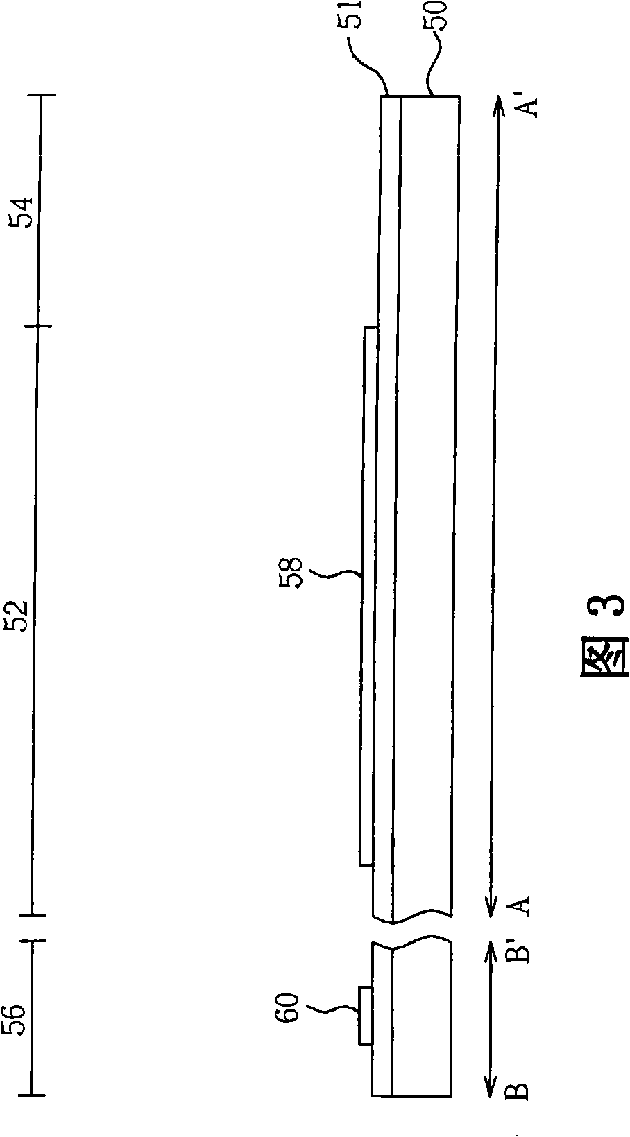 Semi-penetrating semi-reflective liquid crystal display device and manufacturing method thereof