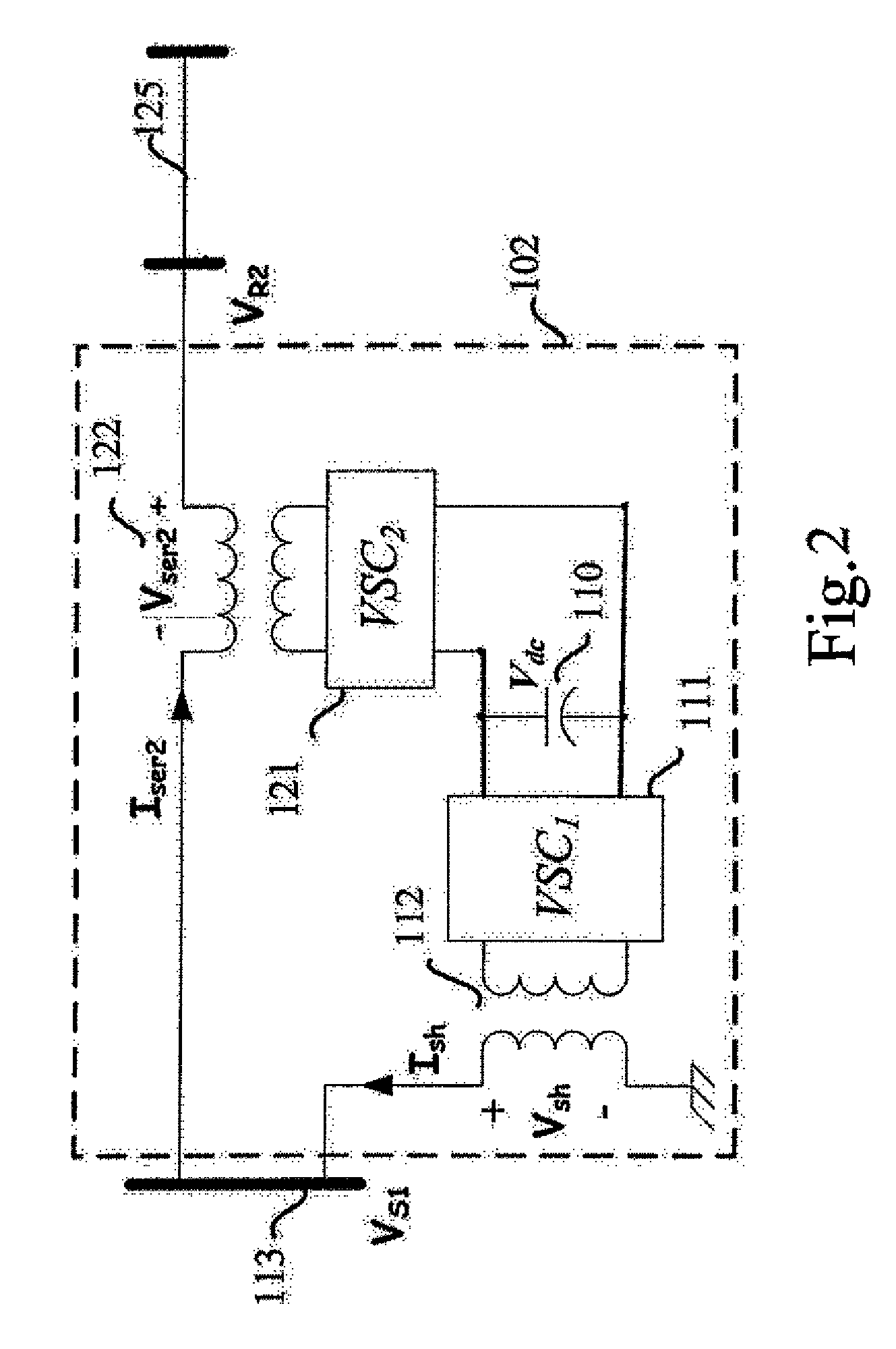 Method of calculating power flow solution of a power grid that includes generalized power flow controllers
