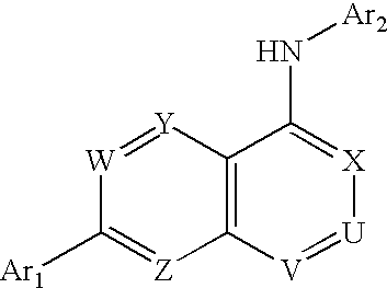 Substituted quinazolin-4-ylamine analogues