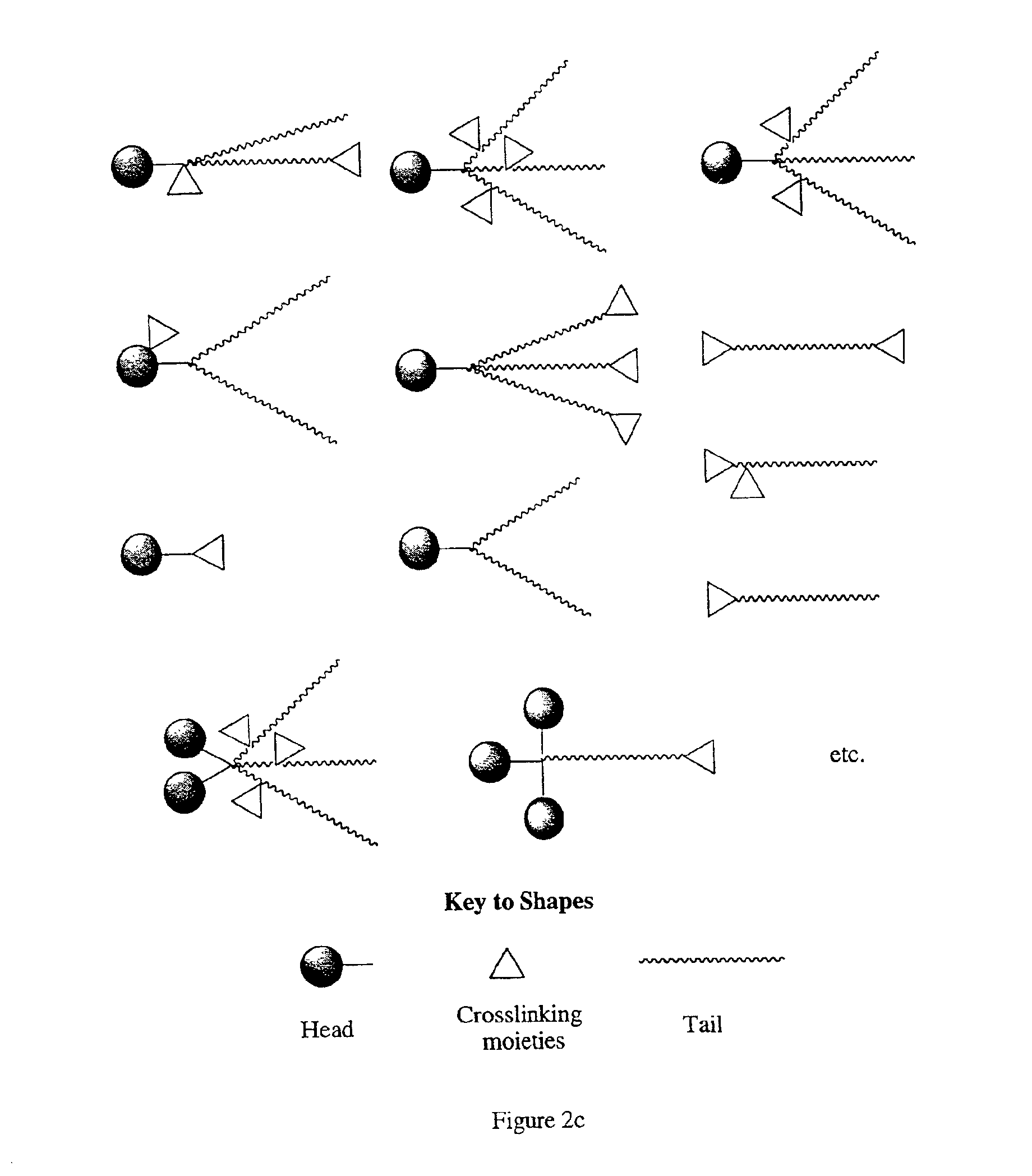 Molecular compounds having complementary surfaces to targets