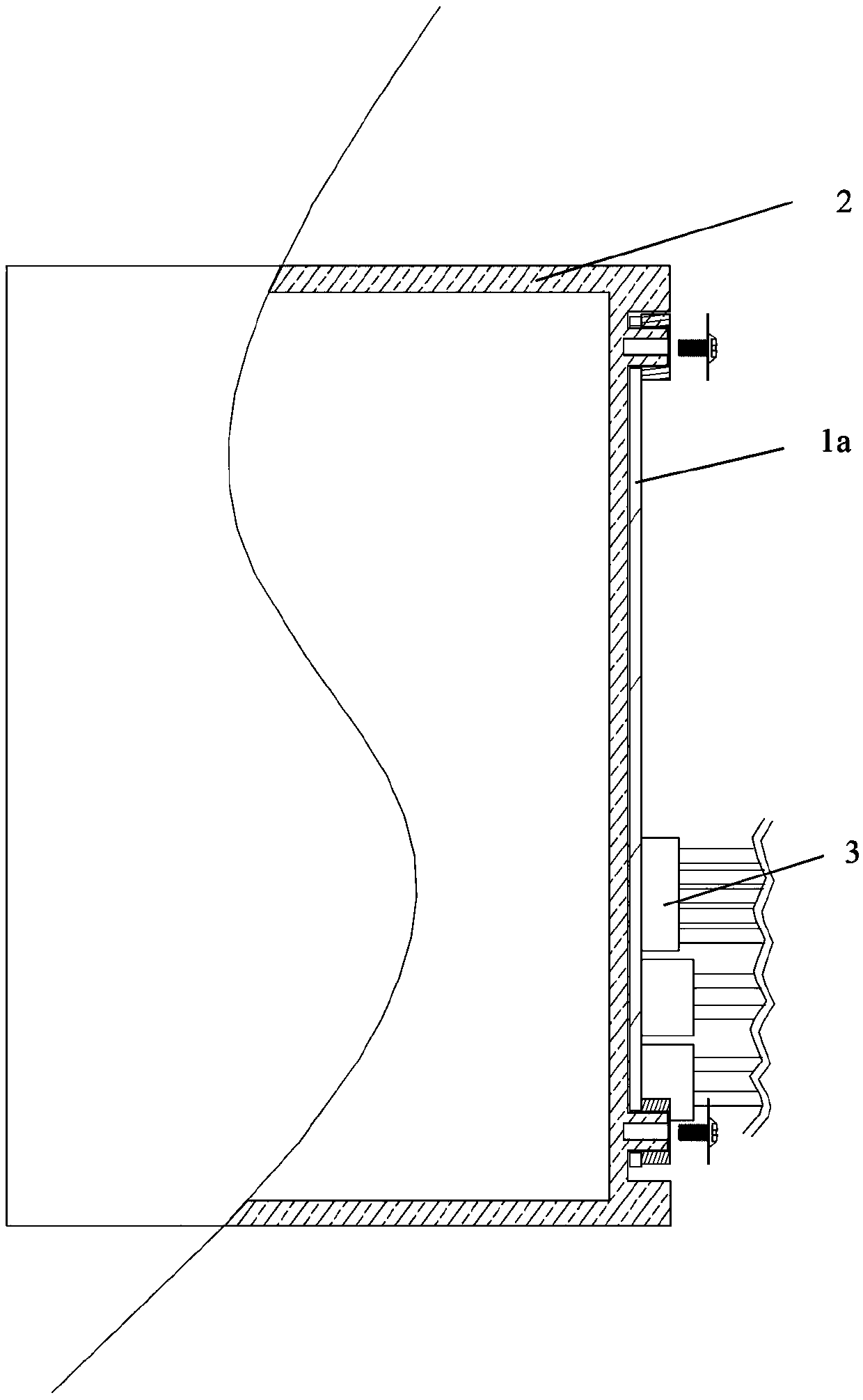 Real-time water level and water quantity state detection device for capacitor water tank and intelligent pedestal pan