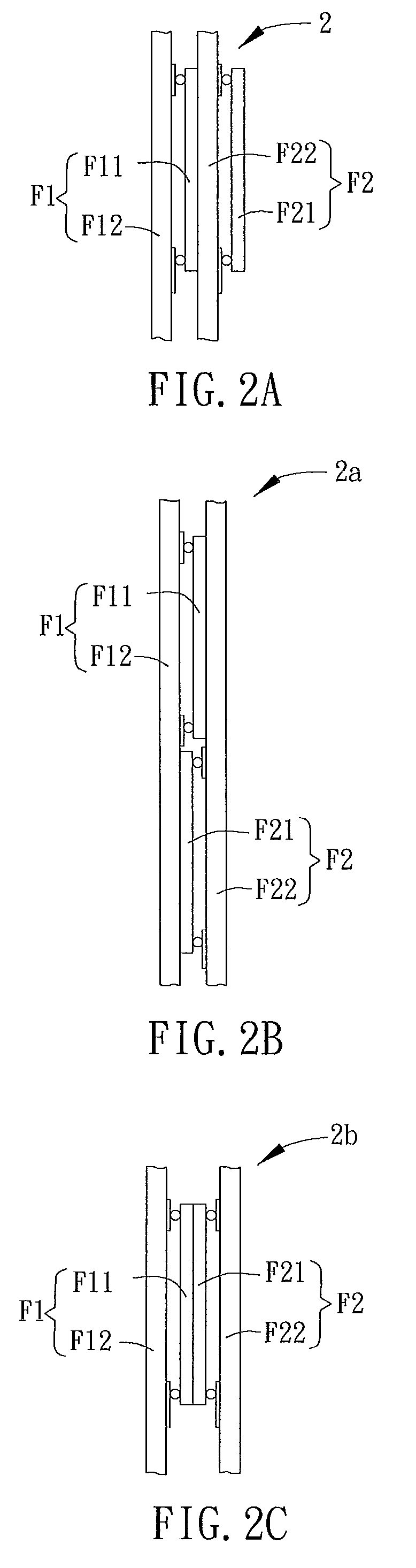 Semiconductor chip module with stacked flip-chip unit