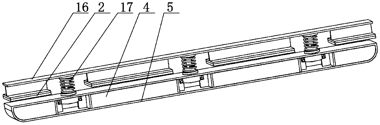 Bottom sitting device for manned submersible