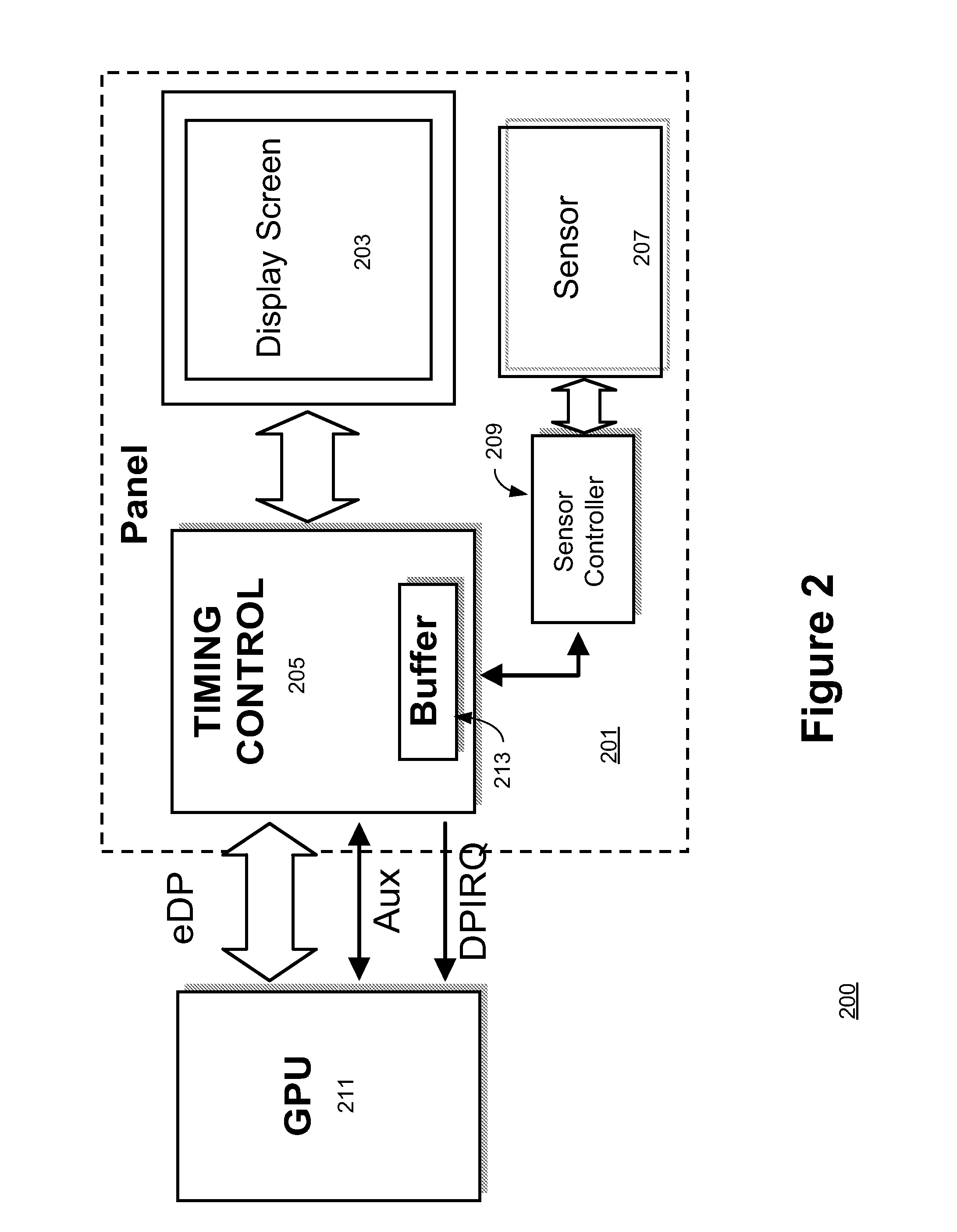 Method and apparatus for optimizing display updates on an interactive display device