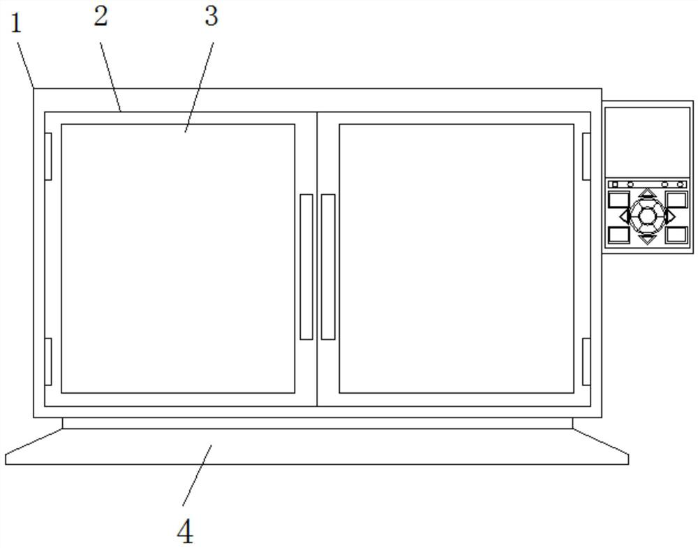 A spray drying device for cosmetic bottle processing