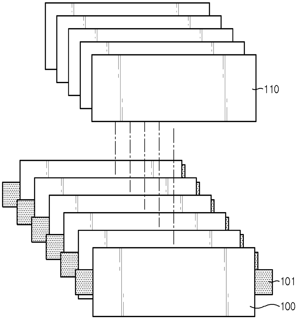 Cell assembly having cushion member