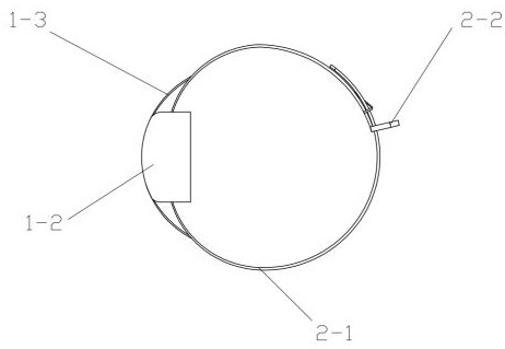 A behavior correction collar for medium and large dogs