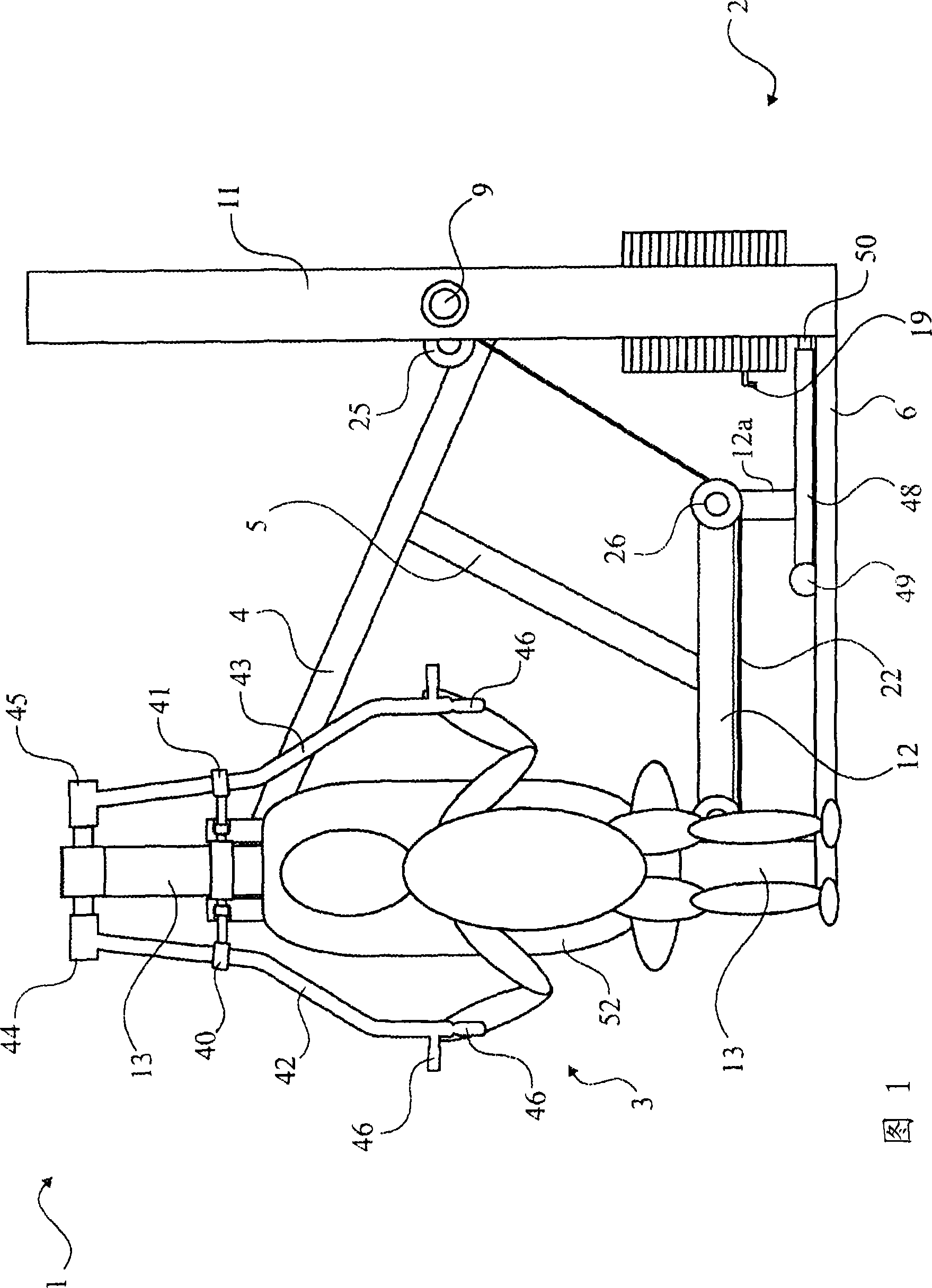 Training machine for strengthen training and rehabilitation