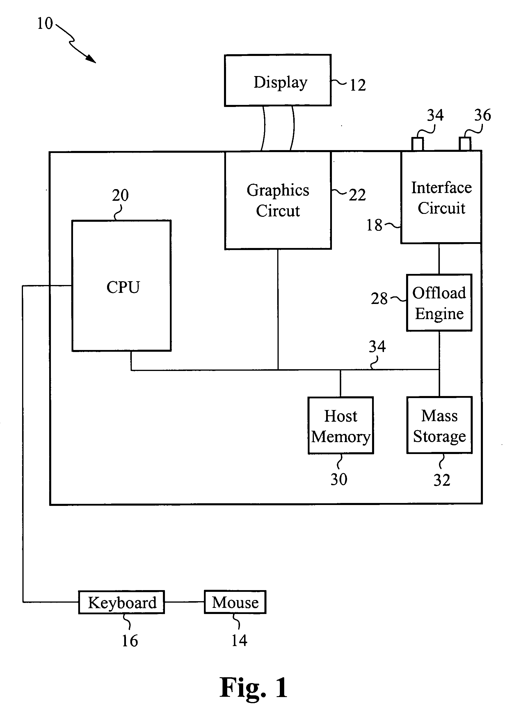 Off-load engine to re-sequence data packets within host memory