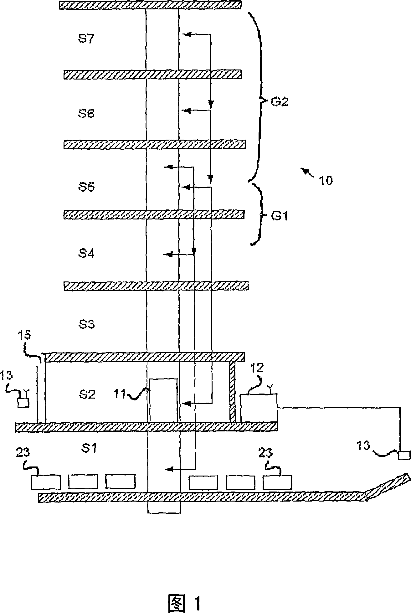 Method for transporting passengers in a building