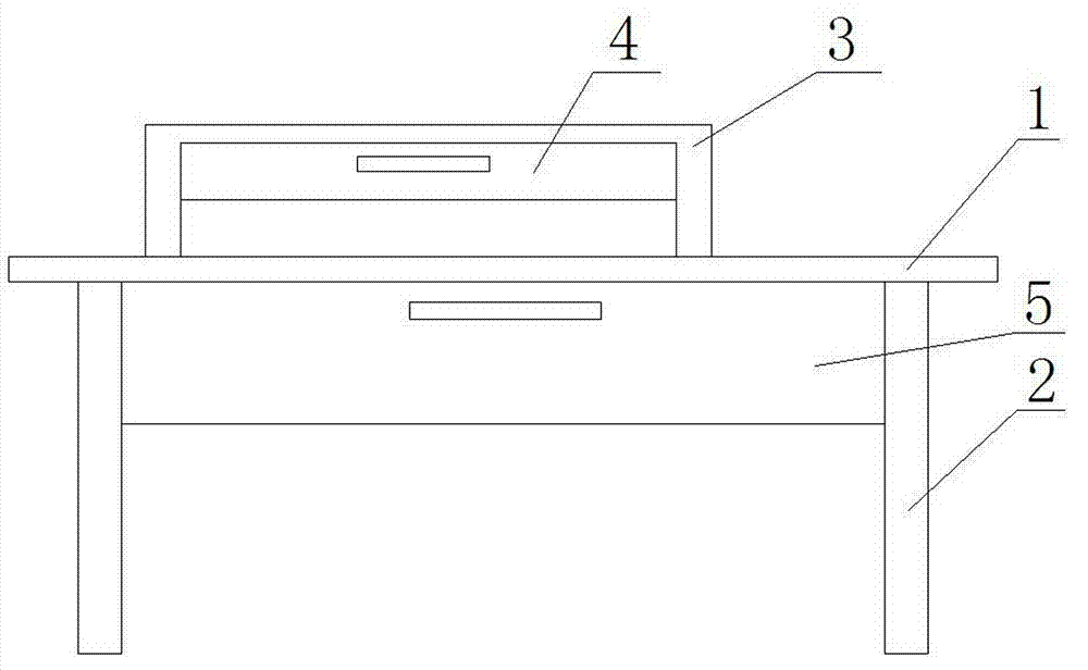 Tea table with tea ware disinfecting function